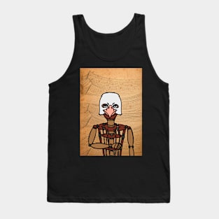 Tyler NFT - PuppetMask with AnimalEye Color and PaintedSkin on OpenSea Tank Top